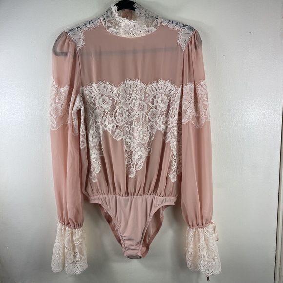 We are HAH Hot As‎ Hell Queen 4 A Day Bodysuit Copper Rose - Picture 1 of 16